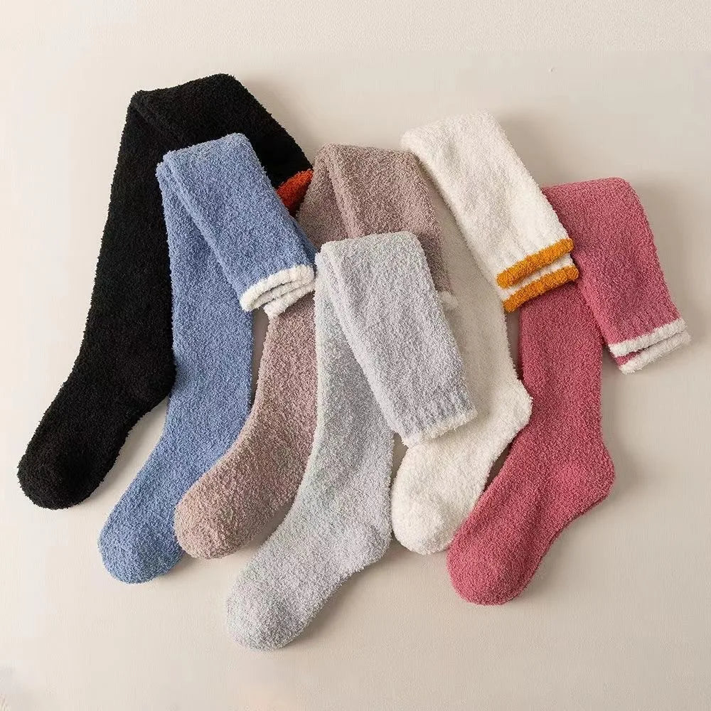 Nosso "Cloud-Hug" Over-the-Knee Plush Socks
