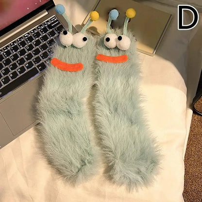 Nosso "Googly Eye" Fleece Socks