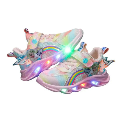 Nosso "Royal Glow" Elsa Light-Up Sneakers