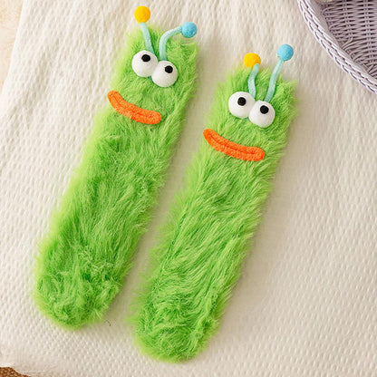 Nosso "Googly Eye" Fleece Socks